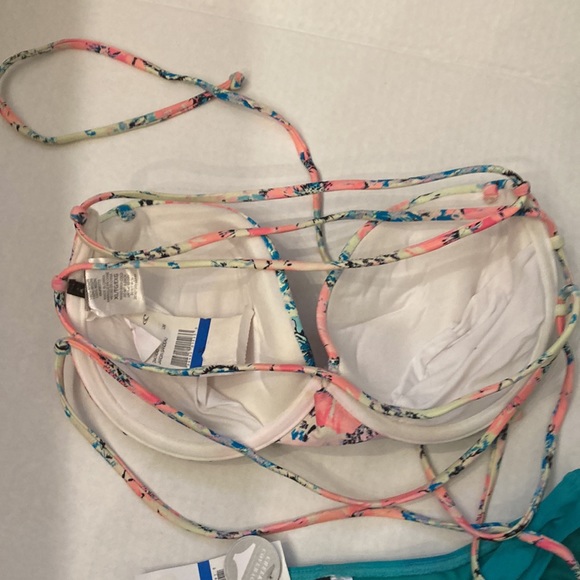 🌞O’Neil halter top crisscross back w/cheeky bottoms A170 - Picture 13 of 13